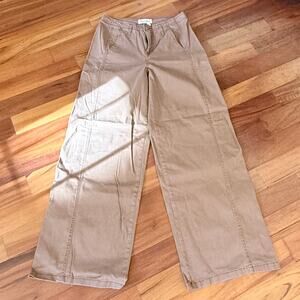 👖 RE Generation Size 9/29 High Rise Baggy Wide Leg Brown Pants 👖